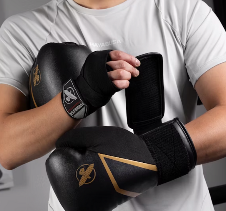 Hayabusa Boxing Gloves E1 Black/Gold