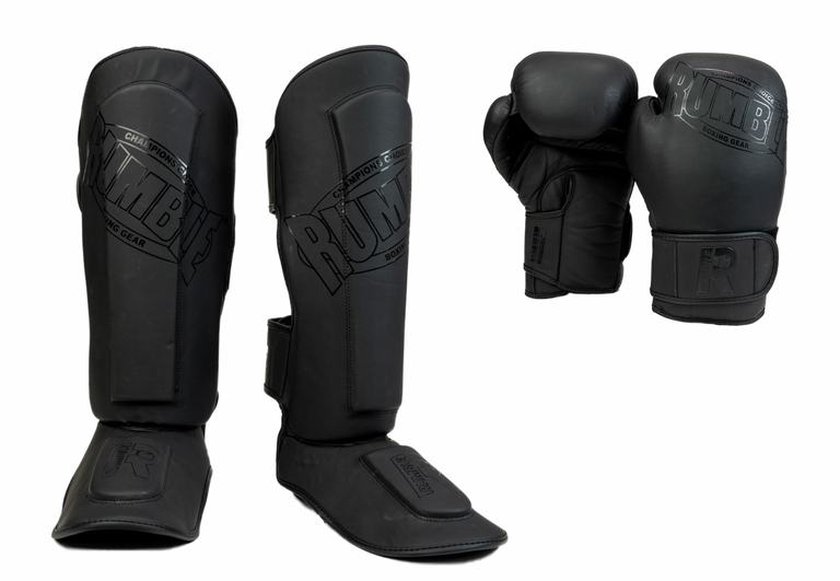 Rumble Evolve Set Leather Black/Black