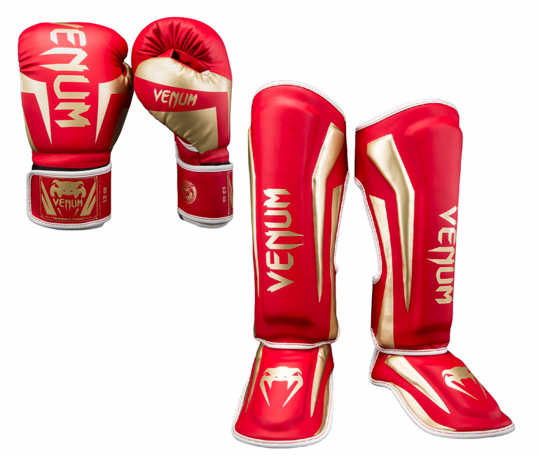 Venum Kickboxing Set Elite Red