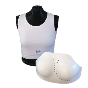 Maxiguard Women's Chest Protectors Set White