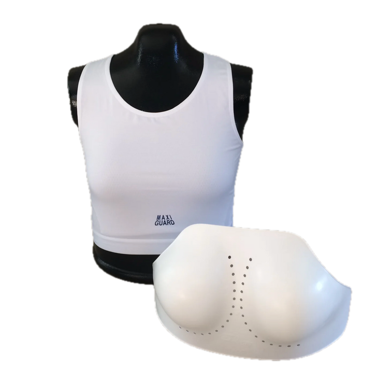 Maxiguard Women's Chest Protectors Set White