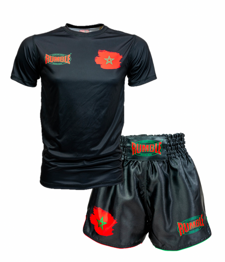 Rumble Clothing Set T-shirt RTS-70 and Shorts RS-120 Morocco