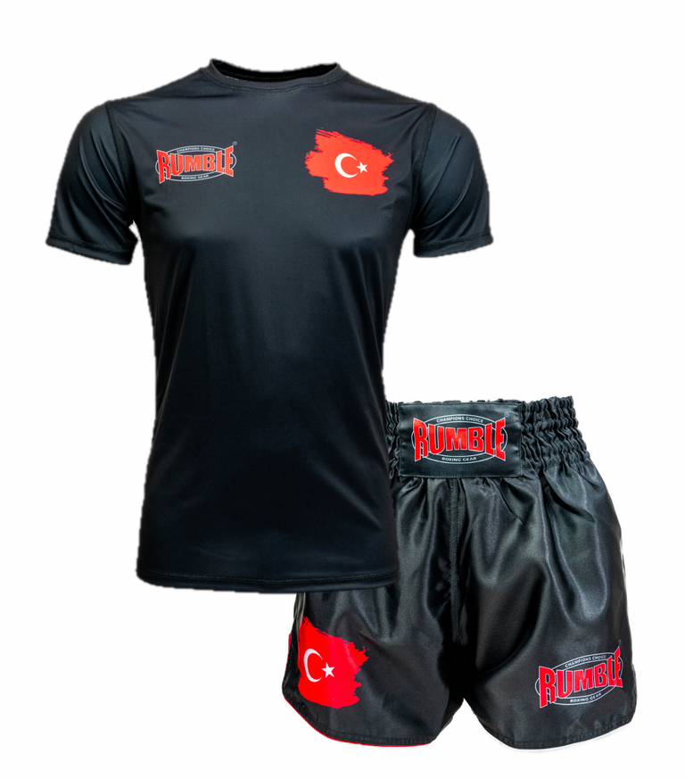 Rumble Clothing Set T-shirt RTS-73 and Shorts RS-123 Turkey