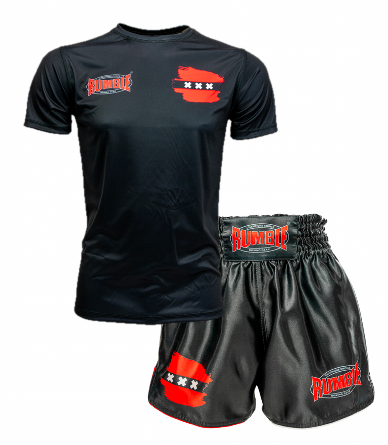 Rumble Clothing Set T-shirt RTS-68 and Shorts RS-118 Amsterdam