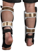 Hayabusa Shin guards T3 White - Gold