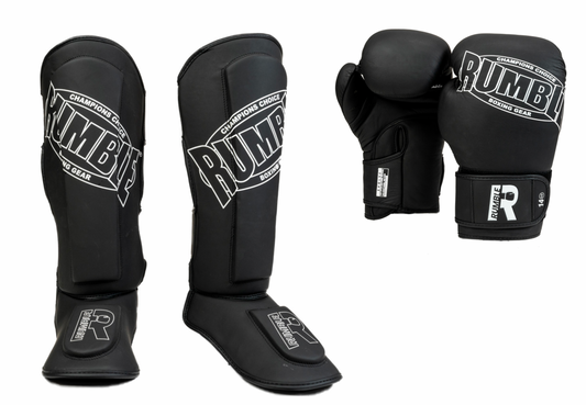 Rumble Evolve Set Leather Black/White