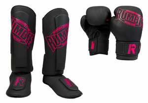 Rumble Evolve Set Leather Black/Pink