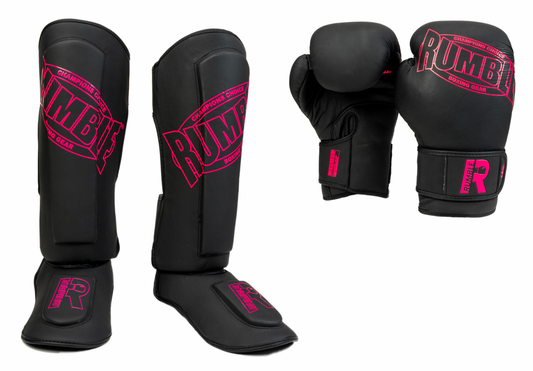 Rumble Evolve Set Leather Black/Pink
