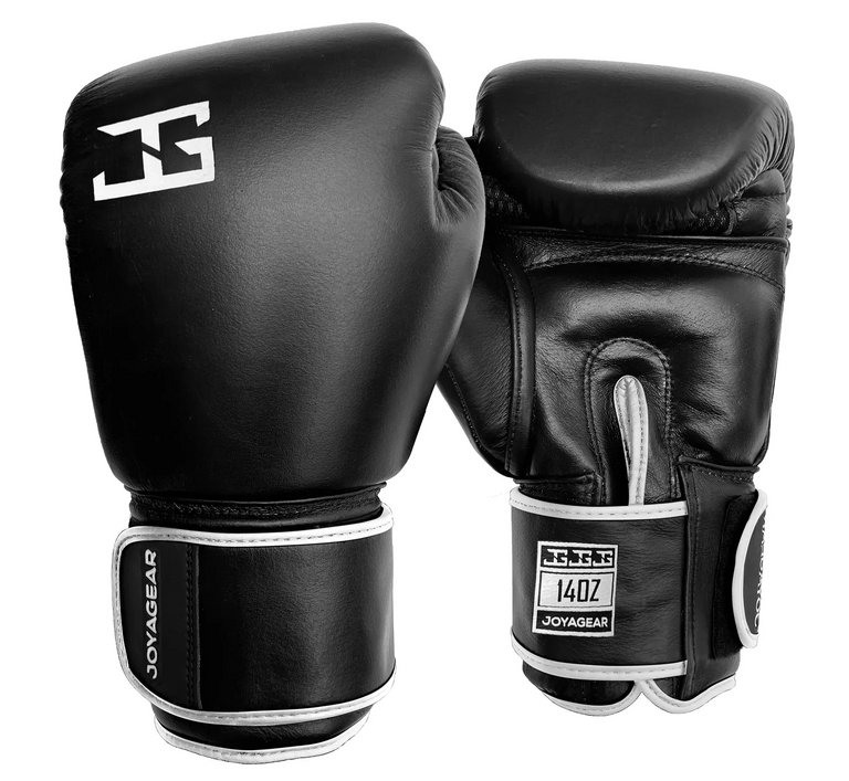 Joya Gear Kick-Thai Boxing Set Black Leather + Skintex