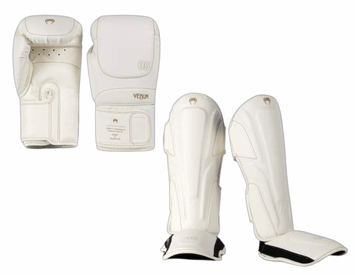 Venum Kickboxing Set Impact Evo Scales Ivory