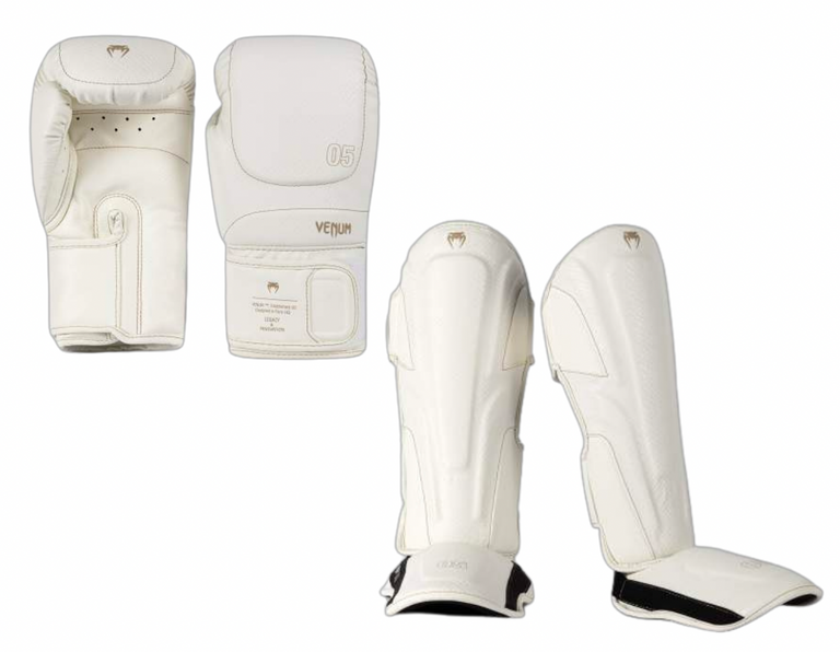 Venum Kickboxing Set Impact Evo Scales Ivory