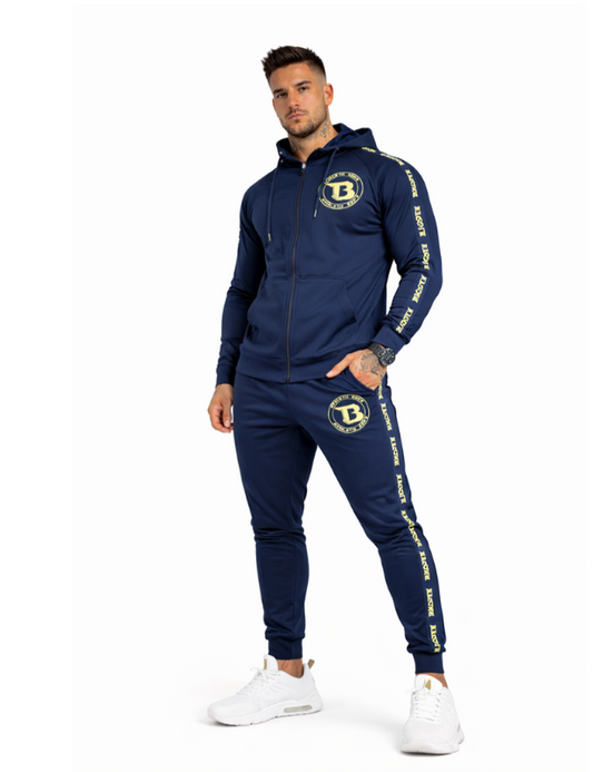 Booster Athletic Track 2 Blue - Neon Yellow