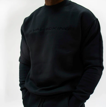 Rival Sweater Oversized Black