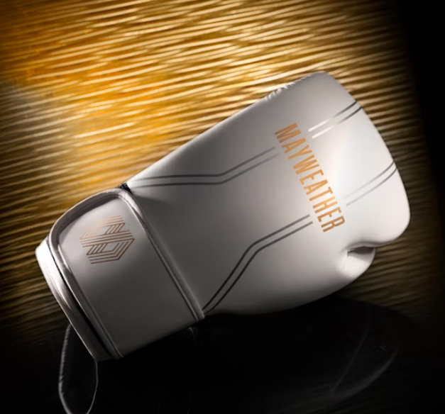 Hayabusa Boxing Gloves Mayweather Contender White/Gold