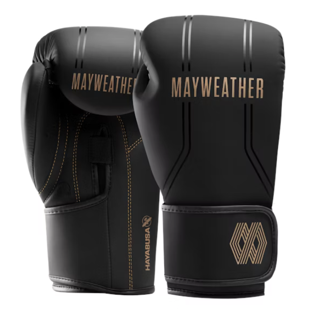 Hayabusa Boxing Gloves Mayweather Contender Black/Gold
