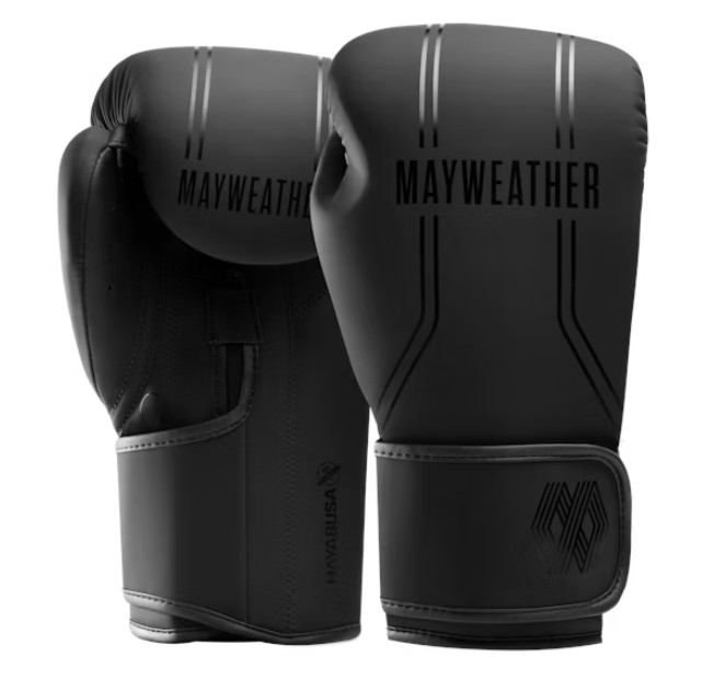Hayabusa Boxing Gloves Mayweather Contender Black/Black