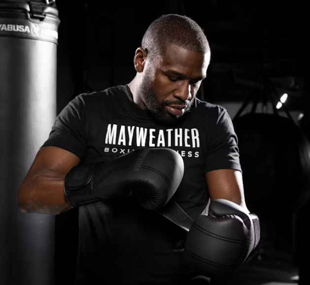 Hayabusa Boxing Gloves Mayweather Contender Black/Black