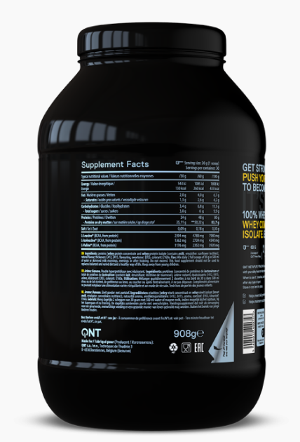 QNT Prime Whey 100% 908 grams Banana