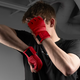 Hayabusa Inner Gloves DeLuxe Quick Red