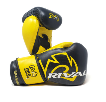 Rival Boxing Gloves RFX-Guerrero Sparring P4P Edition Black/Yellow