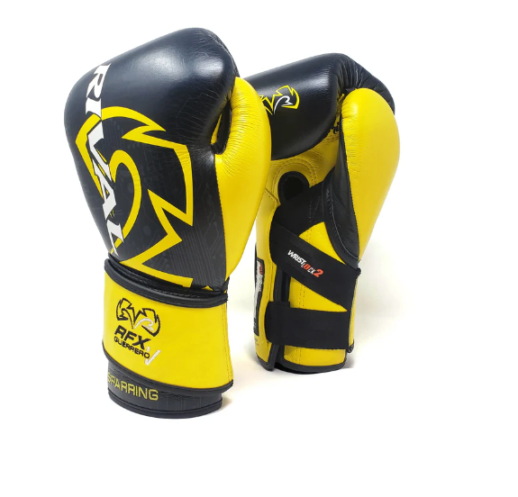 Rival Boxing Gloves RFX-Guerrero Sparring P4P Edition Black/Yellow