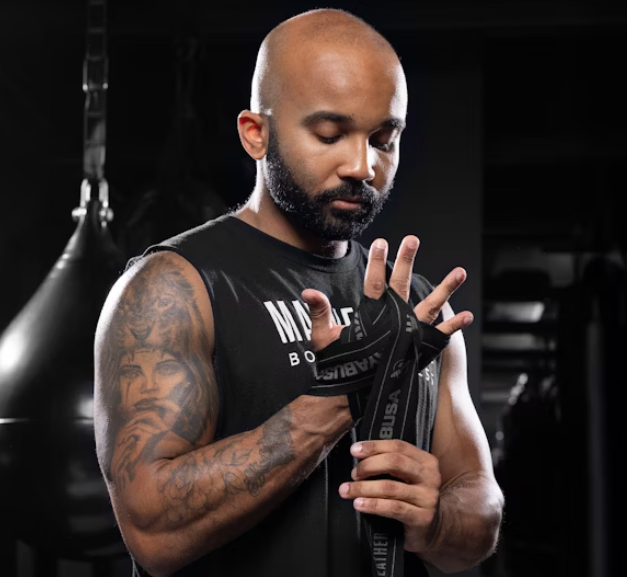 Hayabusa Bandage Mayweather Stretch Black/Grey