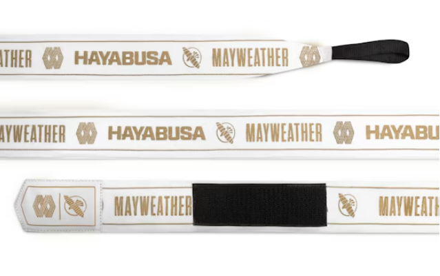 Hayabusa Bandage Mayweather Stretch White/Gold