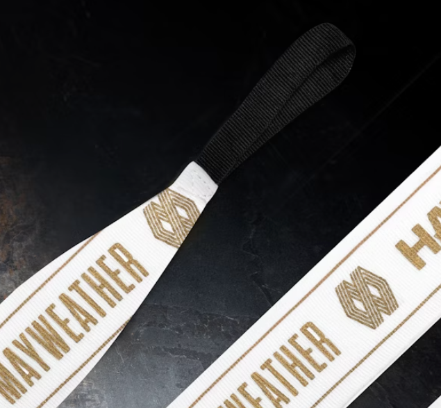 Hayabusa Bandage Mayweather Stretch White/Gold