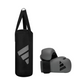 Adidas Punching Bag Set for Kids Grey/Black 8 Oz - 10 Kg