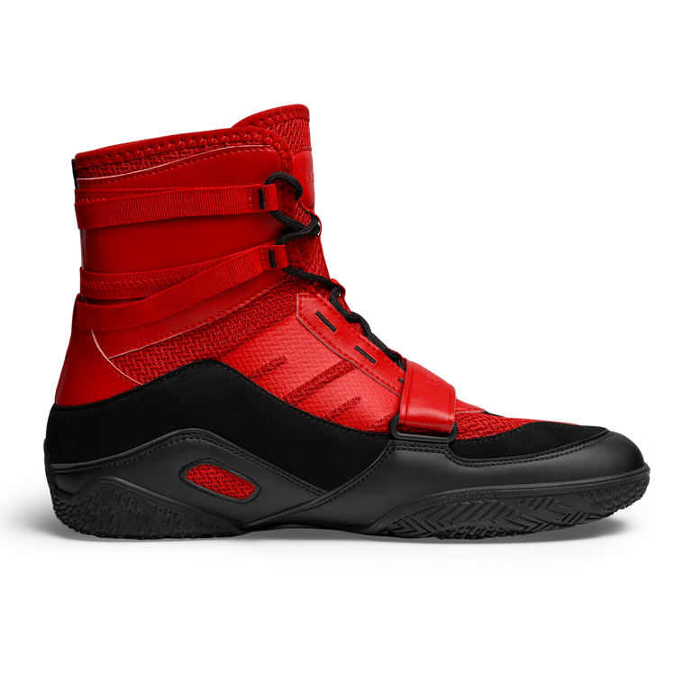 Hayabusa Boxing Shoes Strike Boxing Red