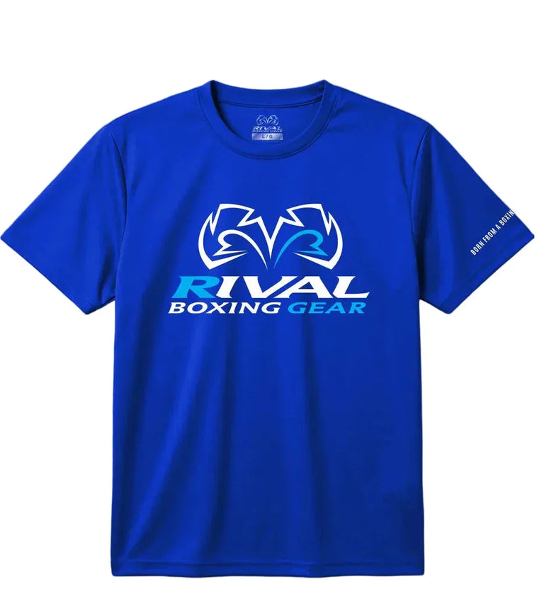 Rival Spandex T-Shirt Blue