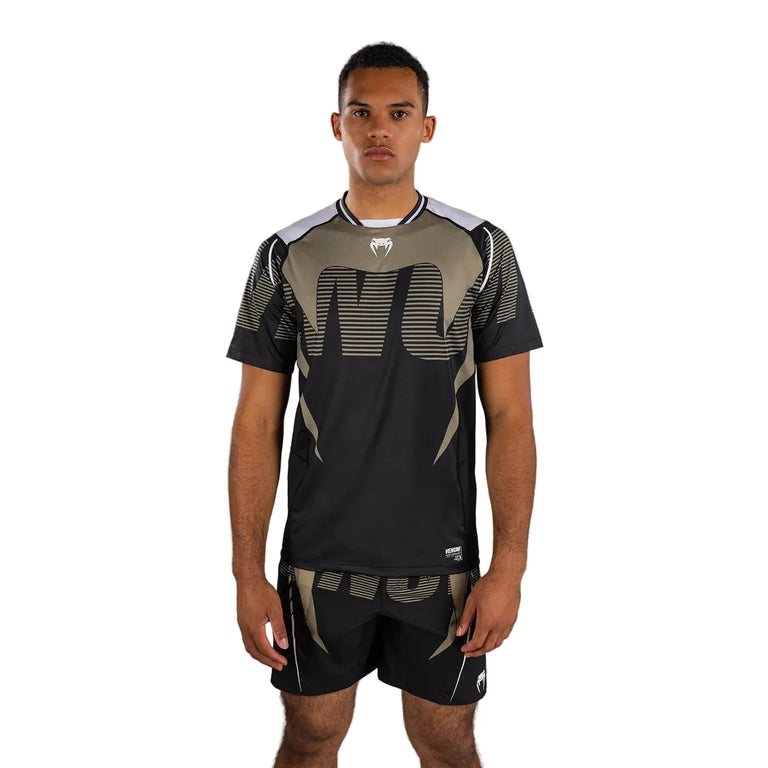 Venum T-shirt Adrenaline Dry Tech Black/Sand