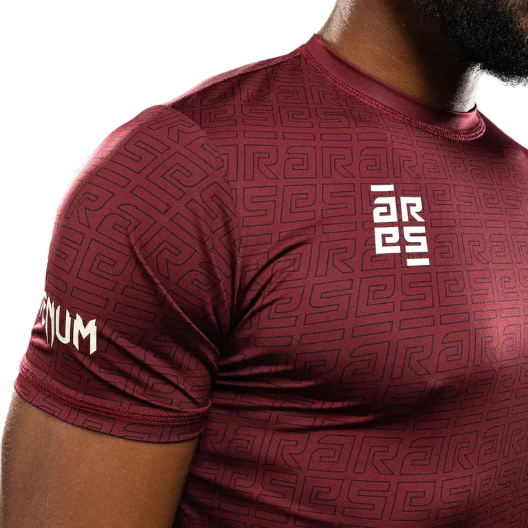 Venum X Ares T-shirt Burgundy