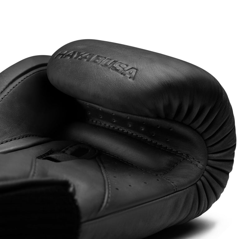 Hayabusa Boxing gloves T360 Leather Midnight Black
