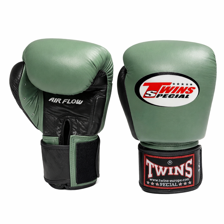 Twins Boxing Gloves BGVL 3 AIR Black/Army
