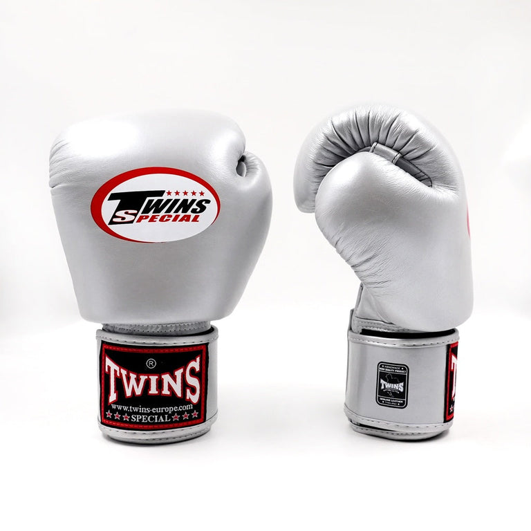 Twins Boxing Gloves BGVL 3 Silver