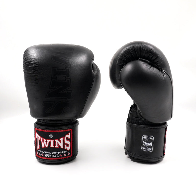 Twins Boxing Gloves BGVL 8 Black/Black