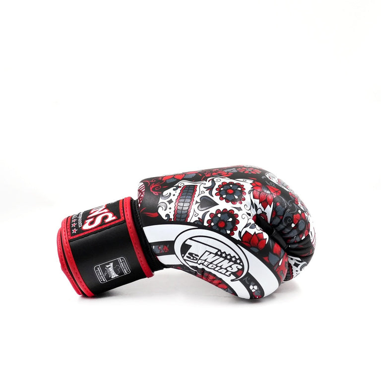 Twins Boxing Gloves FBGVL 3 Skull Red