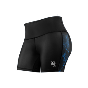 Hayabusa UFC BJJ Women's Vale Tudo Shorts Black/Blue
