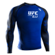 Hayabusa Rashguard UFC BJJ Long Sleeve Black/Blue