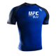 Hayabusa Rashguard UFC BJJ Short Sleeve Black/Blue