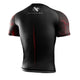 Hayabusa Rashguard UFC BJJ Short Sleeve Black/Red