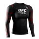 Hayabusa Rashguard UFC BJJ Women’s Long Sleeve Black/Red