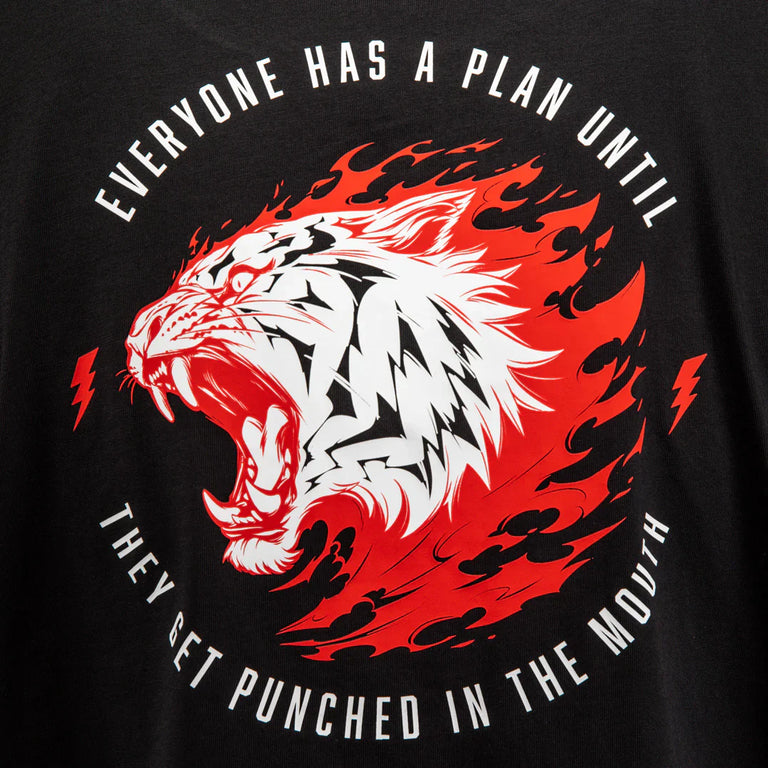 Venum X Mike Tyson T-Shirt Tiger Black