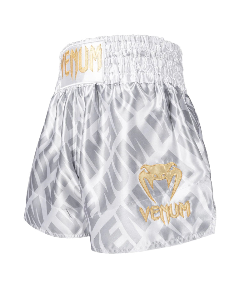 Venum Kickboxing Shorts Contender XT Muay Thai White/Silver