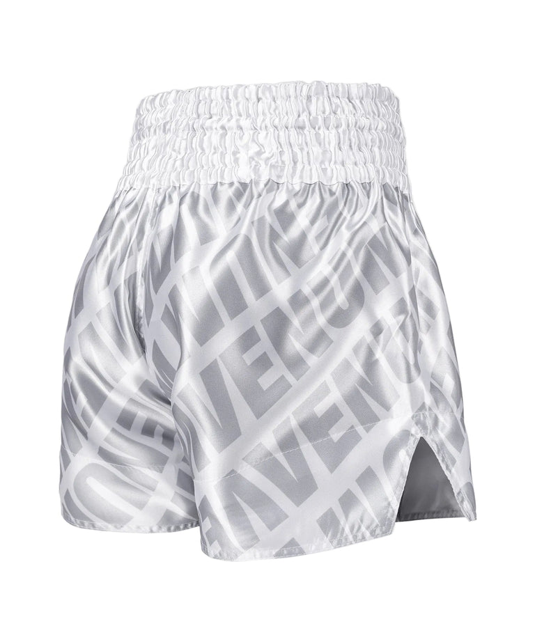Venum Kickboxing Shorts Contender XT Muay Thai White/Silver