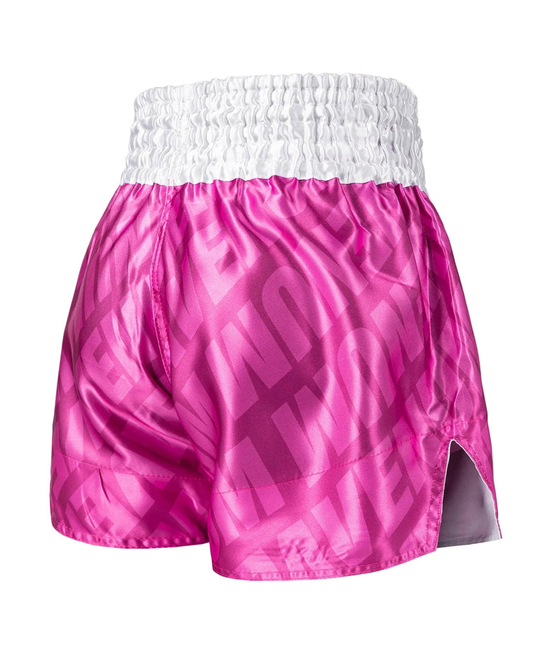 Venum Kickboxing Shorts Contender XT Muay Thai Candy Pink/White