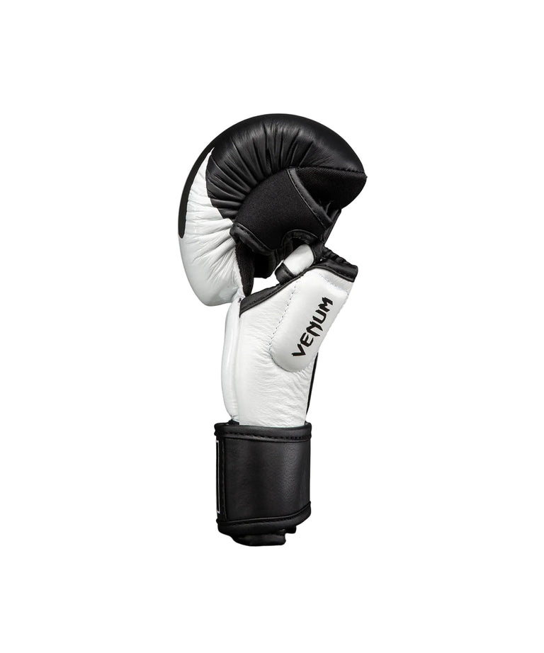 Venum Attack 2.0 MMA Gloves Leather Black/White