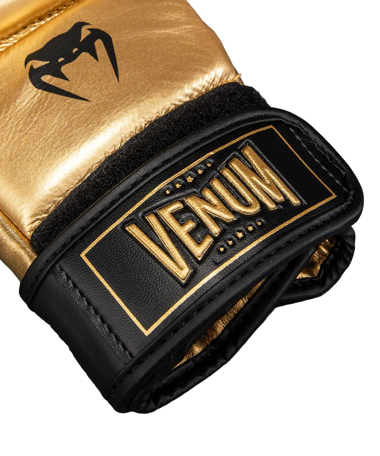 Venum Attack 2.0 MMA Gloves Leather Gold/Black