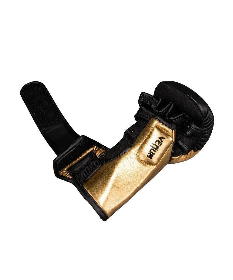 Venum Attack 2.0 MMA Gloves Leather Gold/Black